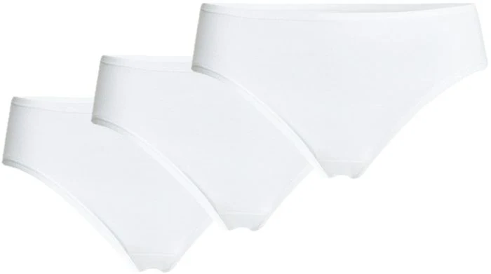 conta Damen Slip Midi weiß 3-er Pack