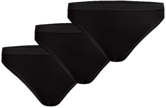 conta Damen Slip mini Schwarz 3-er Pack