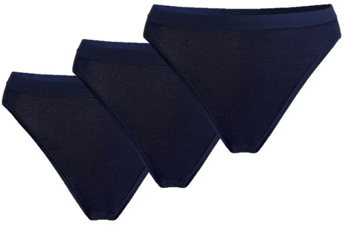 conta Damen Slip mini Marine 3-er Pack