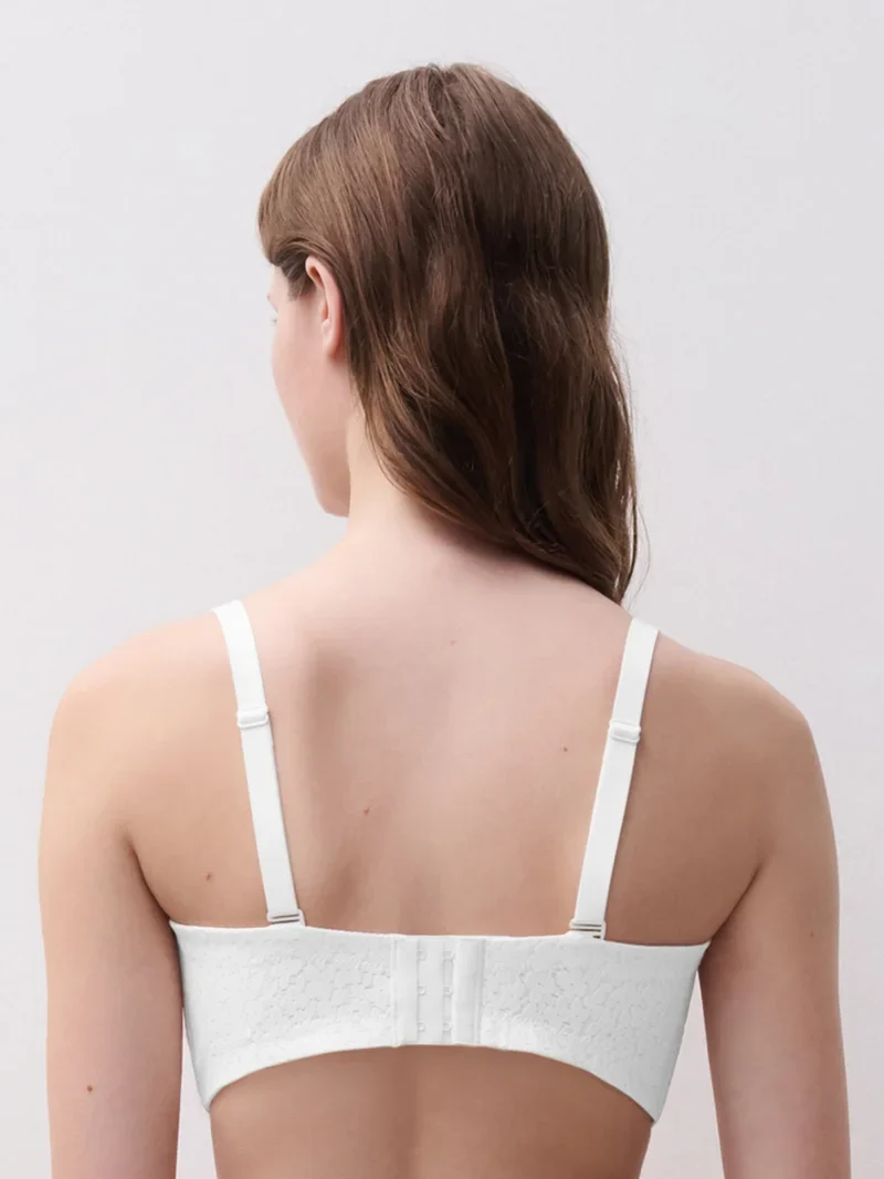 Chantelle EasyFeel – Norah Bandeau-T-Shirt-BH Weiß