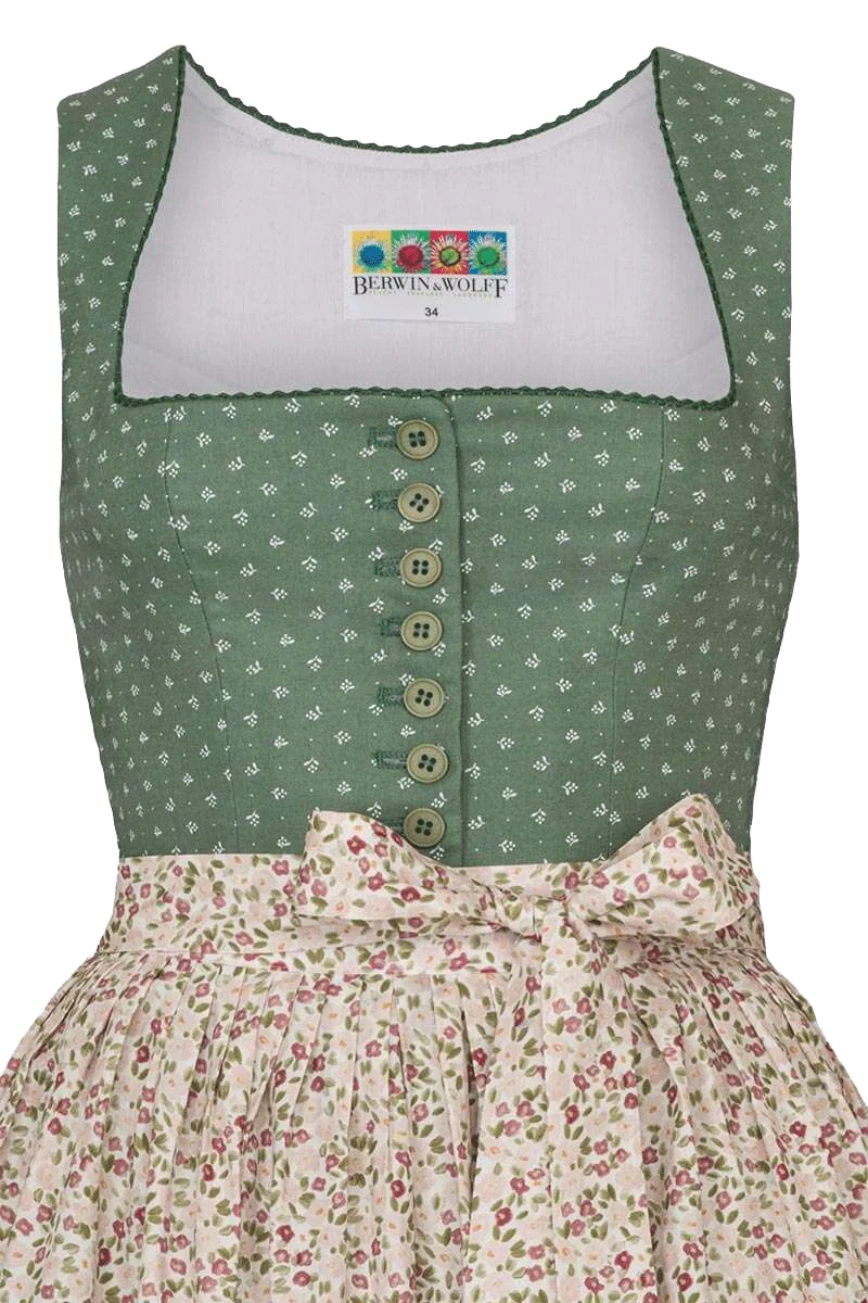 Baumwoll-Mididirndl