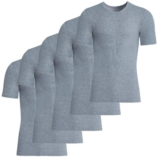 conta Herren Jacke 1/4 Arm Jeansblau 5-er Pack