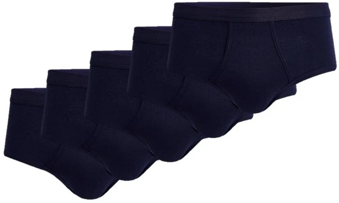 conta Herren Slip mit Eingriff Marine 5-er Pack