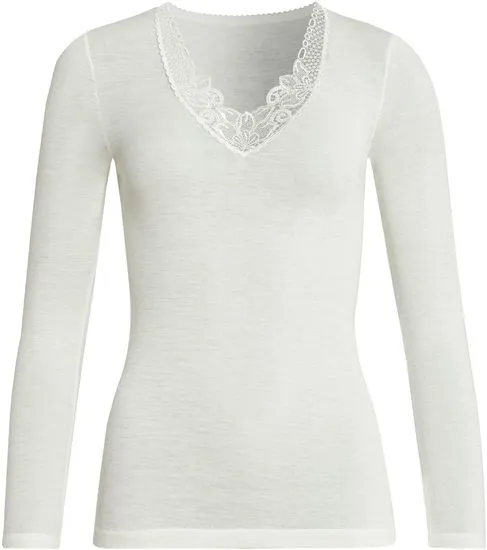conta Damen Spenzer 1/1 Arm wollweiß 1-er Pack