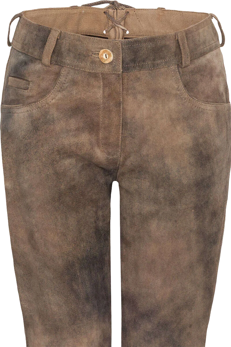 Damen Trachten Lederhose lang