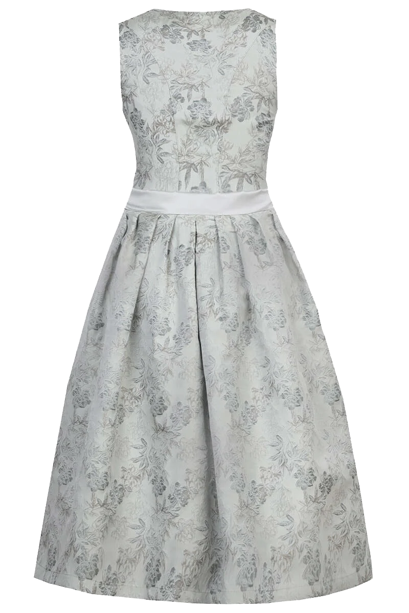 Midi-Dirndl mit floralem Print
