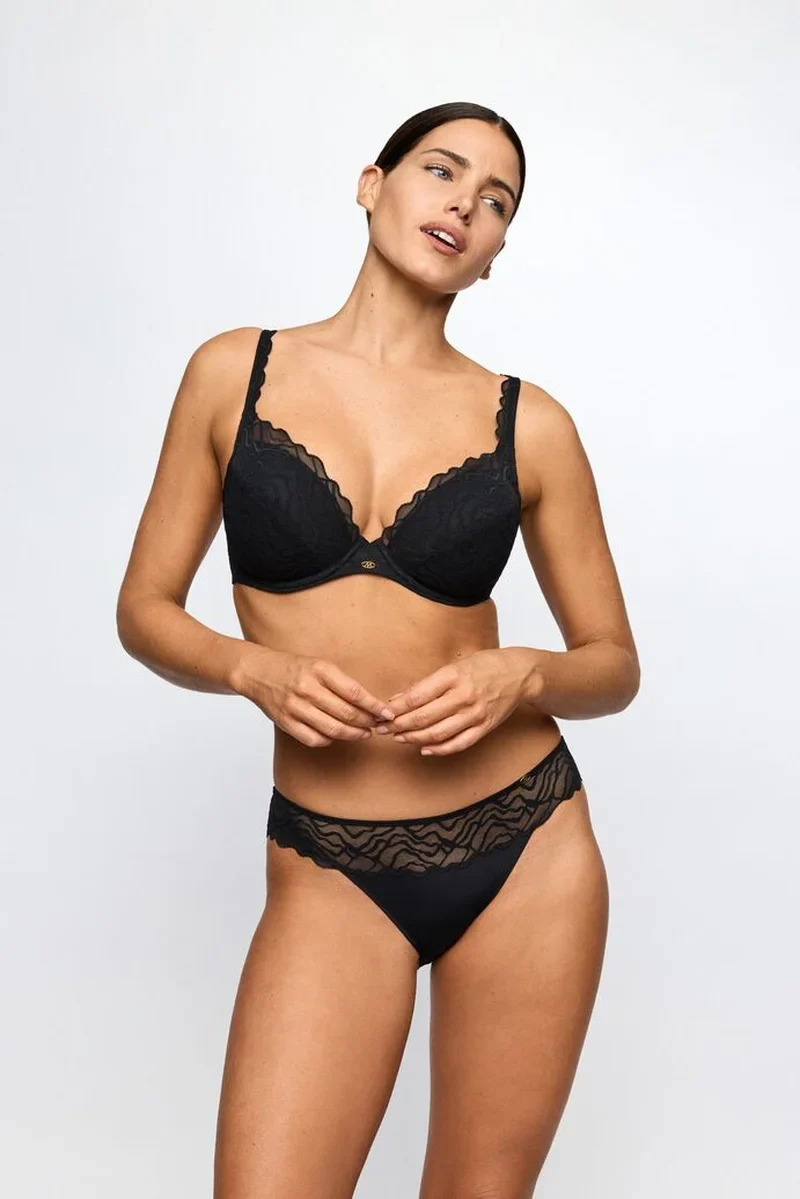 Marie Jo - Nillo Push-up-BH mit herausnehmbaren Polstern, Schwarz