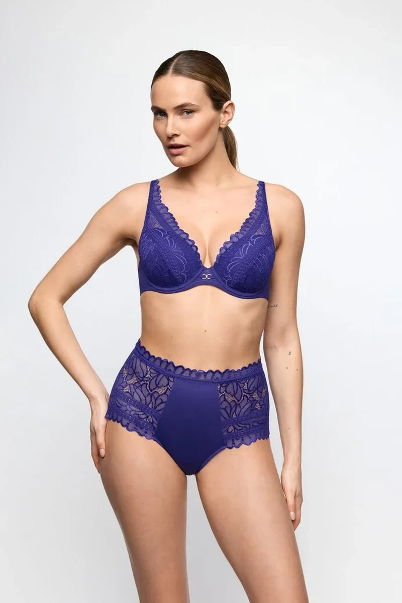 Marie Jo - Cerina Gepolsterter Push-up-BH Samtblau