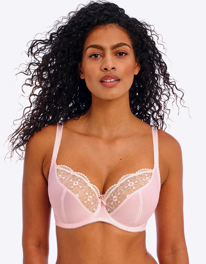 Freya Hallie Plunge Bra Pink Champagne