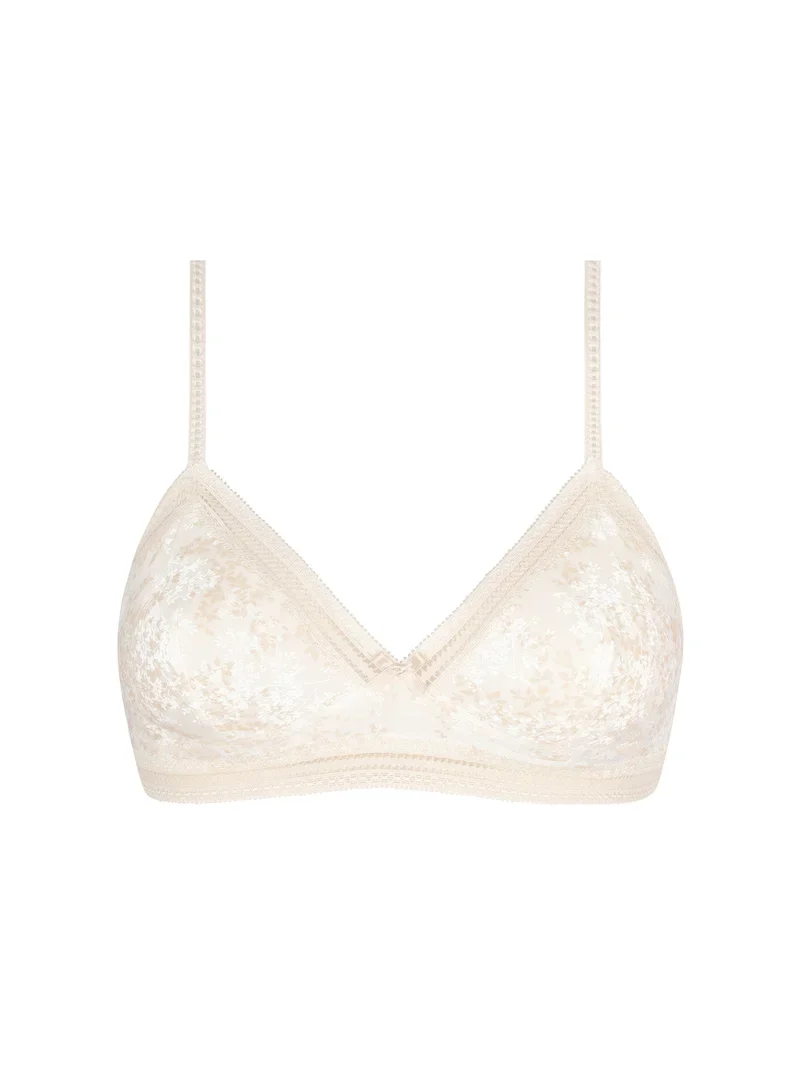 Antigel von Lise Charmel – Week-End Campagne Wireless Triangle Bra Chanvre Perlmutt