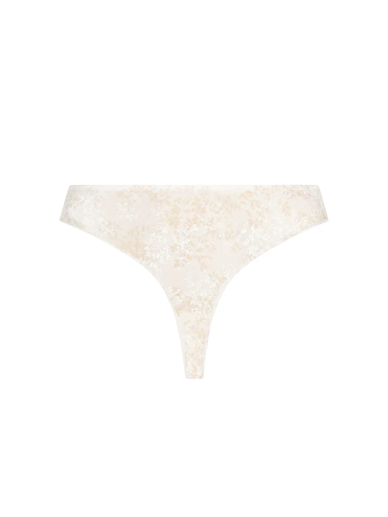 Antigel von Lise Charmel – Week-End Campagne Thong Chanvre Perlmutt
