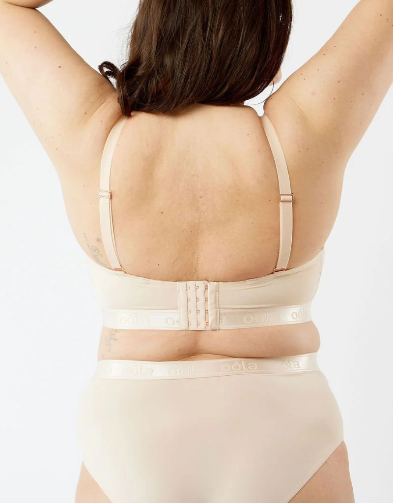 Oola Hidden Wire Bralette Latte Beige
