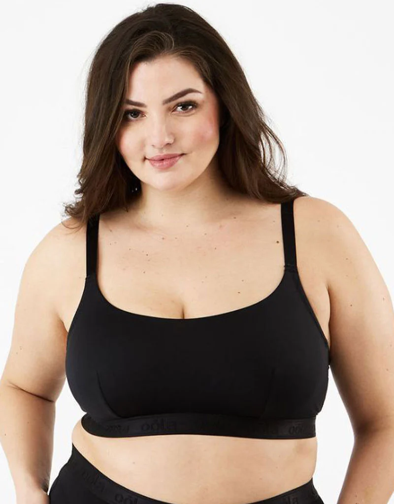 Oola Hidden Wire Bralette Black