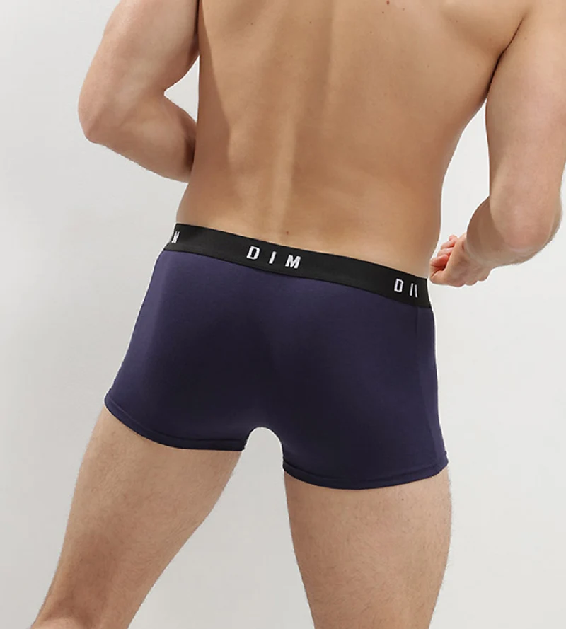 2er-Pack Boxershorts mit Retrobund blau/rot - DIM Originals