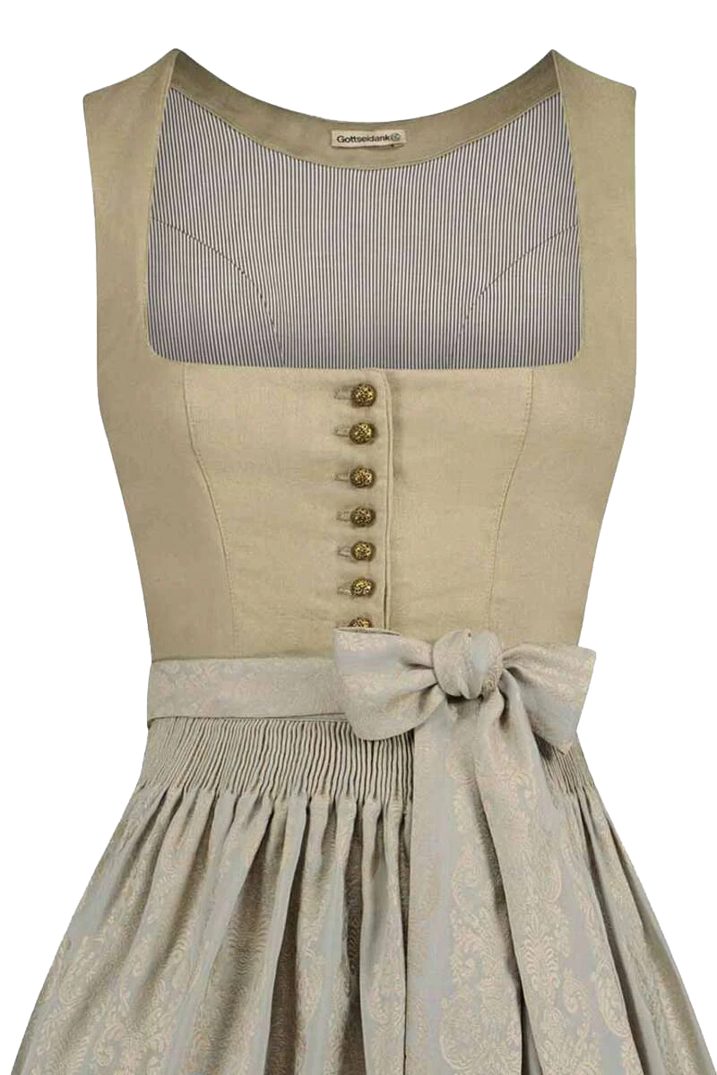 Hochwertiges Leinen-Dirndl