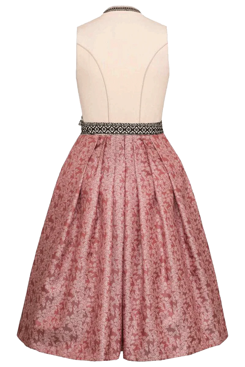 Hochgeschlossenes Dirndl Midi