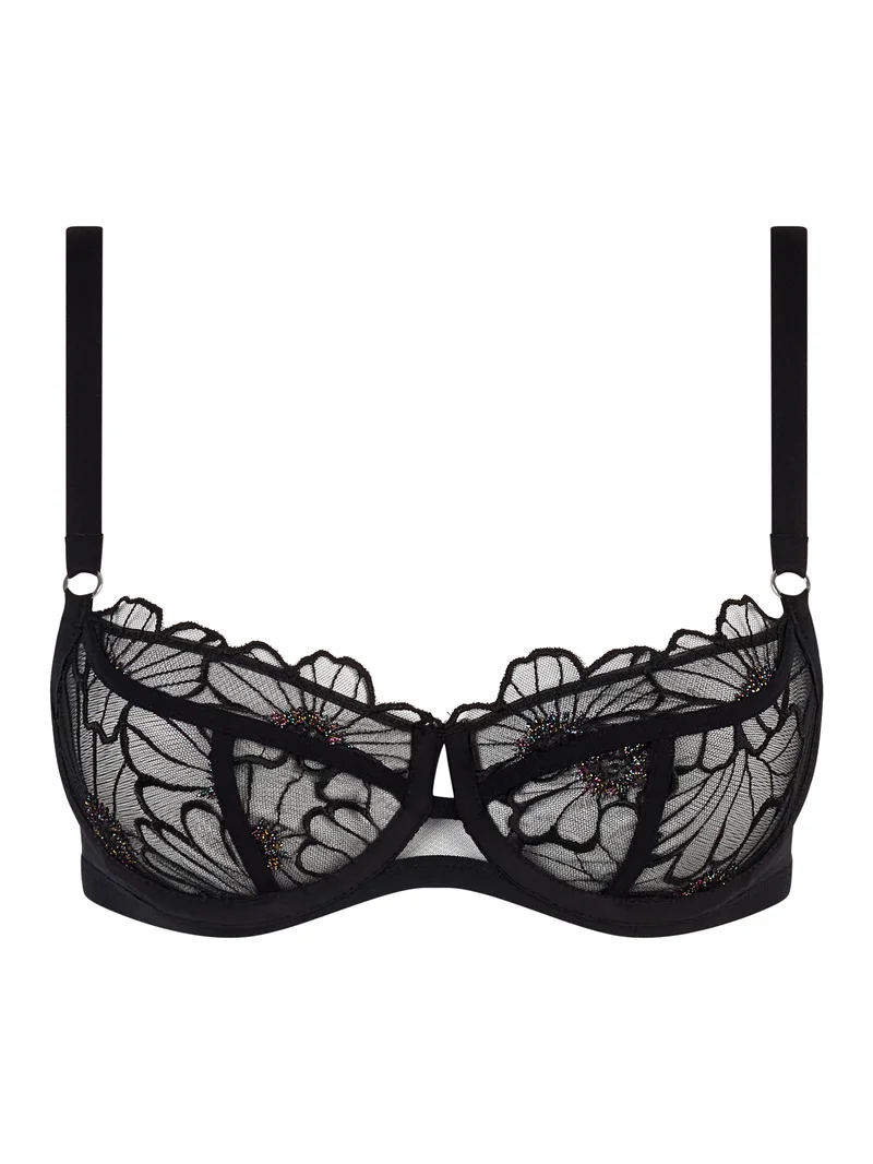 Chantelle - Lush Halbschalen-BH Festliches Schwarz