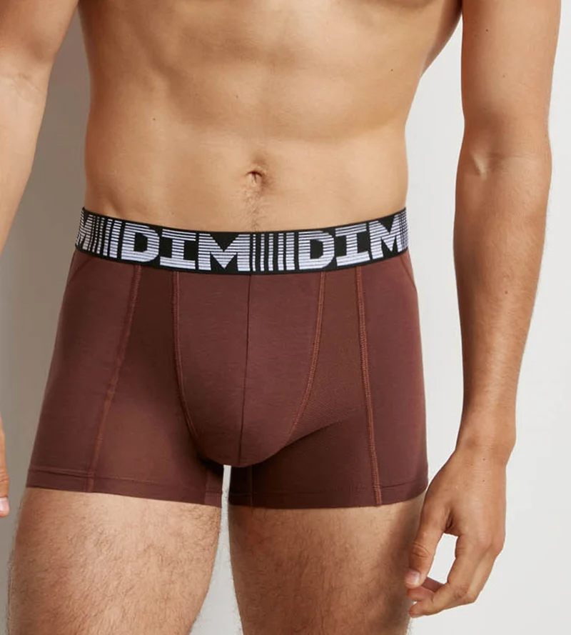 2er-Pack Anti-Transpirant-Boxershorts khaki/braun - 3D Flex Air