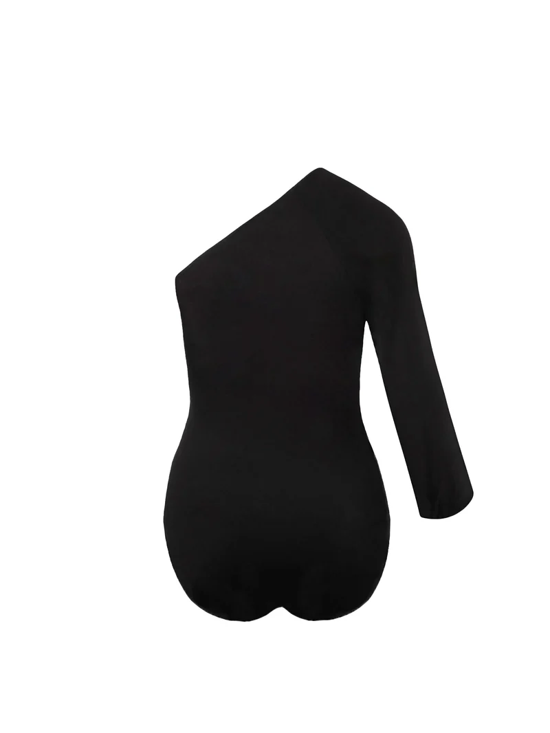 Antigel Swimwear von Lise Charmel - La Chiquissima Badeanzug mit einem Ärmel Noir