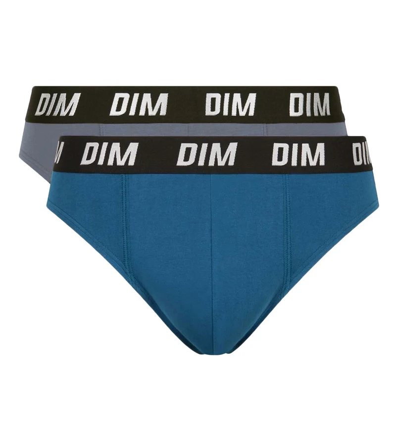 2er-Pack Herren-Slips mit aktiver Temperaturregulierung Blau Regul Activ