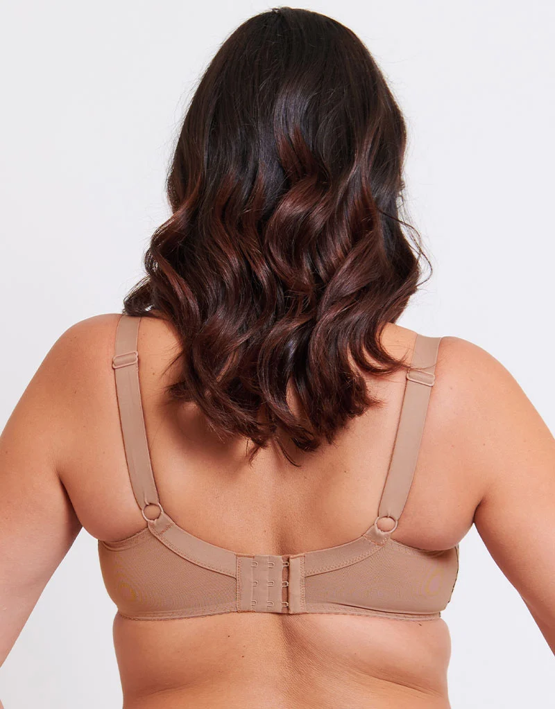 Flirtelle Riley Balcony Bra Leopard Print