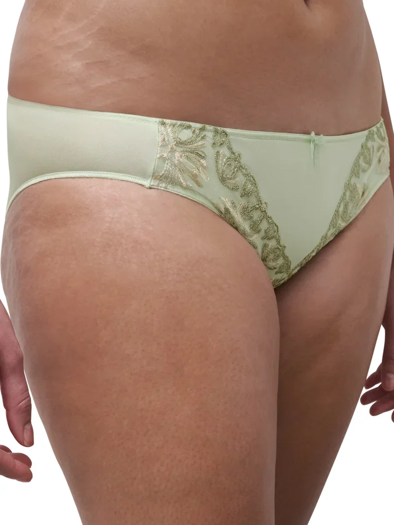 Chantelle - Champs Elysees Brazilian Brief Green Powder