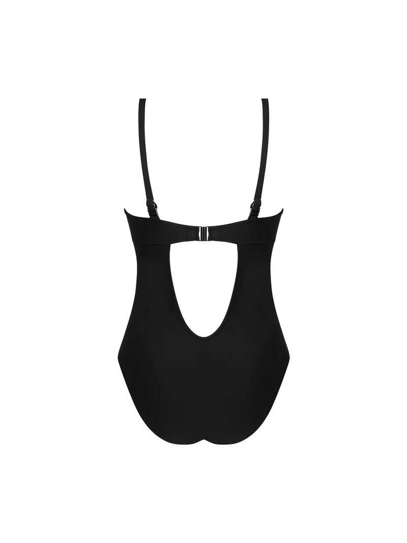 Antigel Swimwear By Lise Charmel - Bügelloser, gepolsterter Badeanzug La Chiquissima Noir