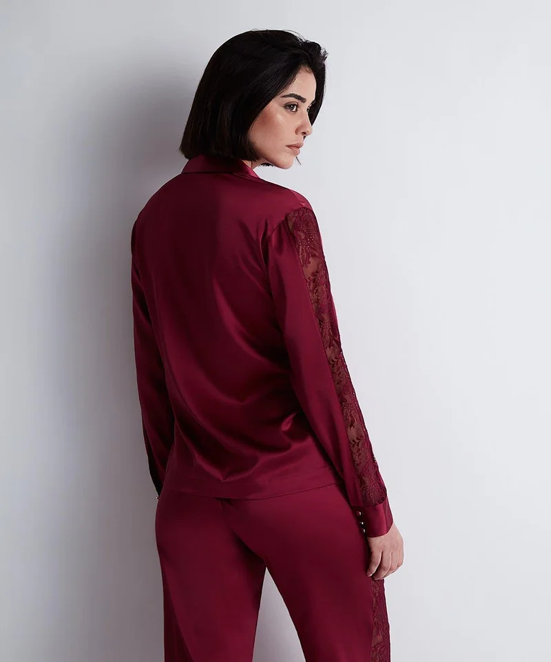 Aubade - Midnight Whisper Bluse Purpurrot