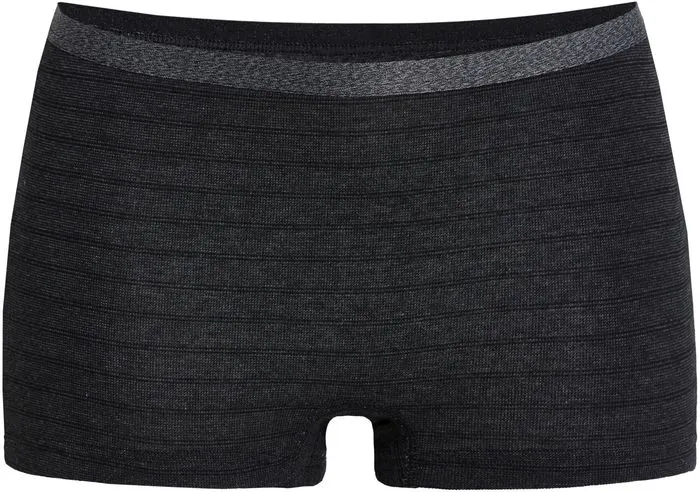 conta Damen Panty schwarz geringelt 1-er Pack