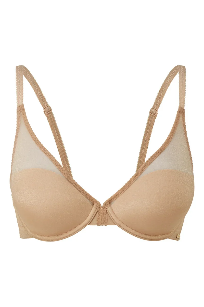 Gossard - Glossies High Apex Light gepolsterter BH Beige
