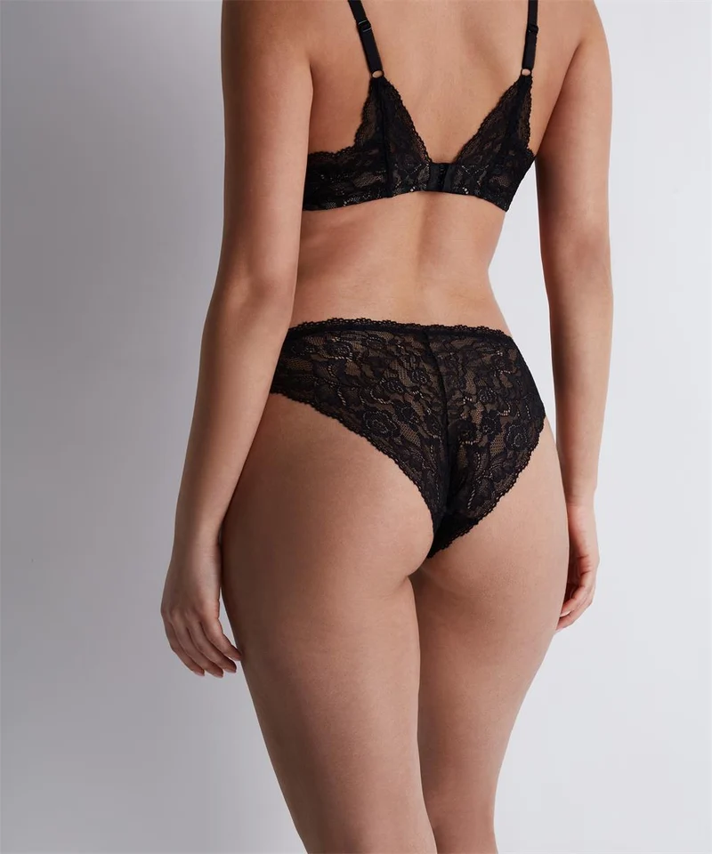 Aubade - Rosessence Mini Italienischer Slip Schwarz