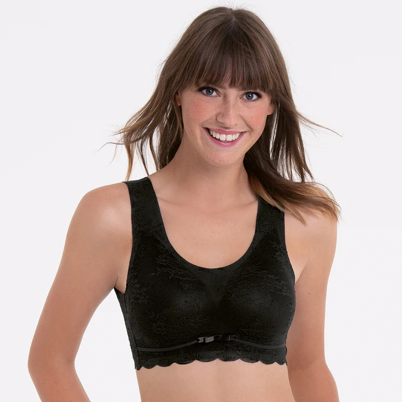 Anita - Essential Lace Bralette gepolsterte Körbchen Schwarz