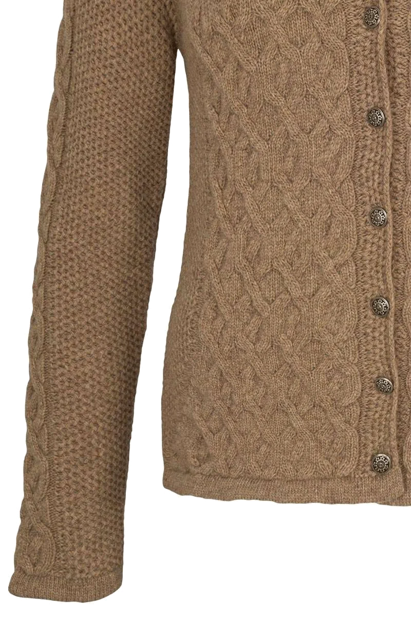 Damen Trachtenjacke Zopfstrick