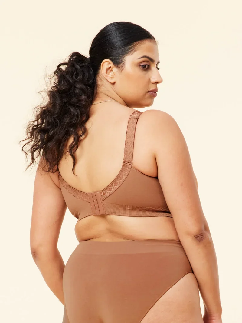 Sugar Candy – Nahtloser, bügelloser Basic-BH aus Ton