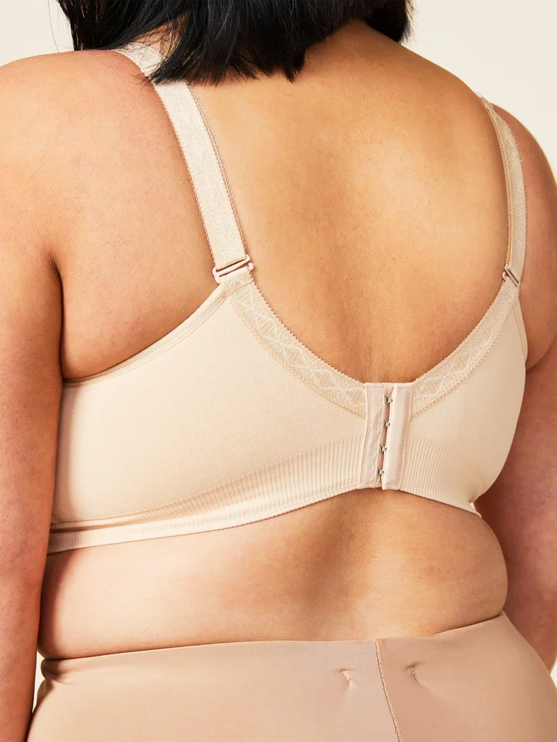 Sugar Candy – Nahtloser, bügelloser Basic-BH, Beige