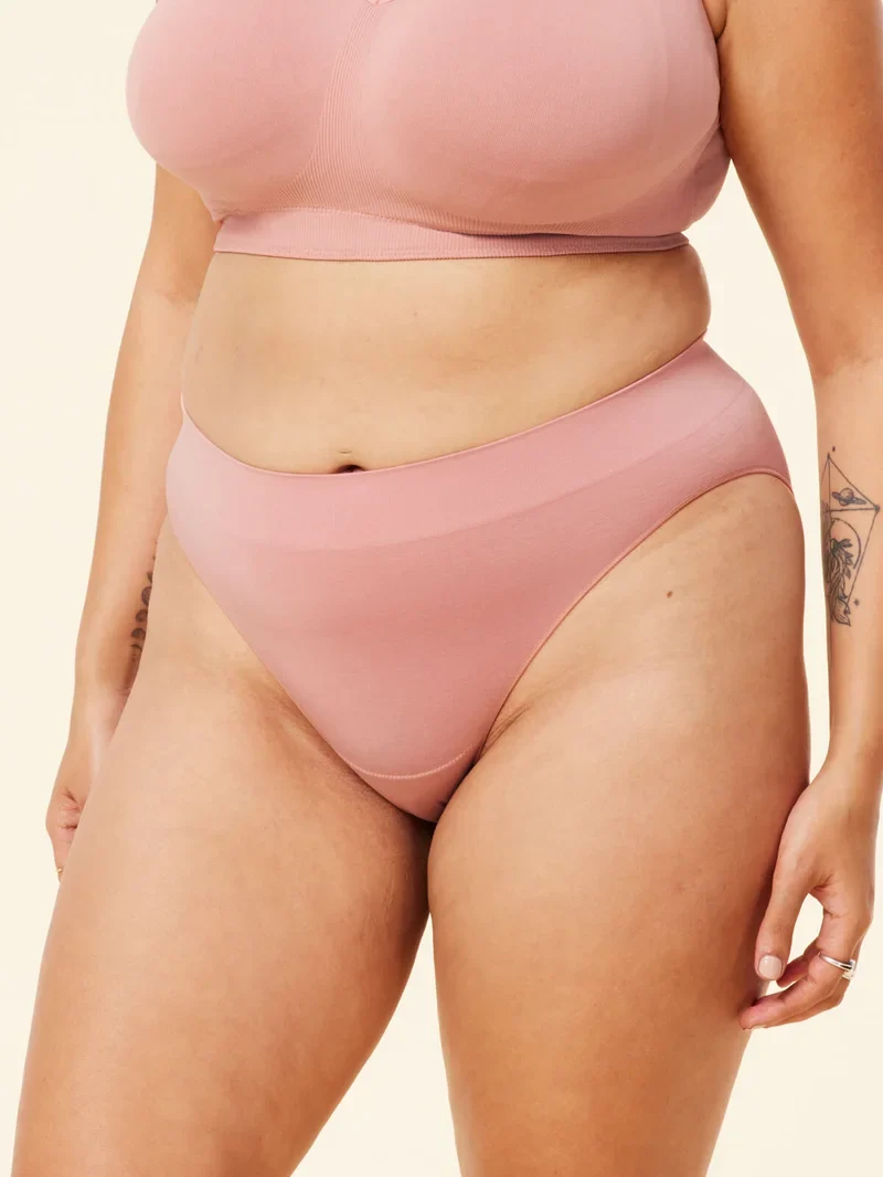 Sugar Candy - Basic Bikini Slip Rosewood