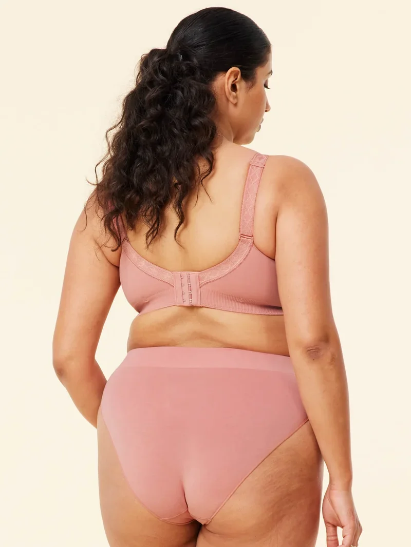Sugar Candy - Basic Bikini Slip Rosewood