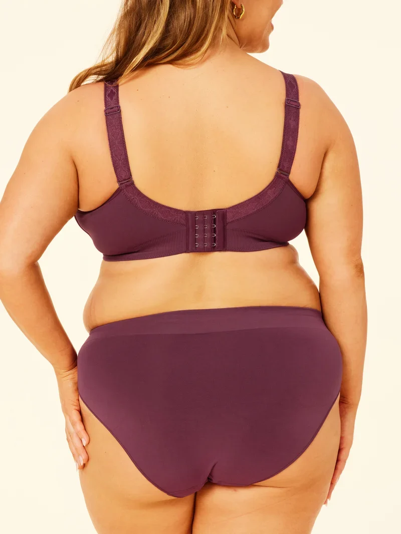 Sugar Candy - Basic Bikini Slip Pflaume