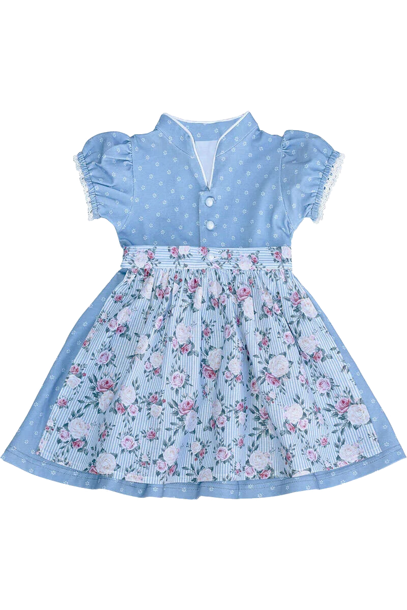 Baby-Dirndl mit Schürze