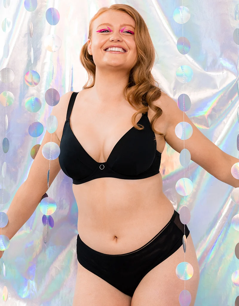 Curvy Kate Daily Plunge Bra Black