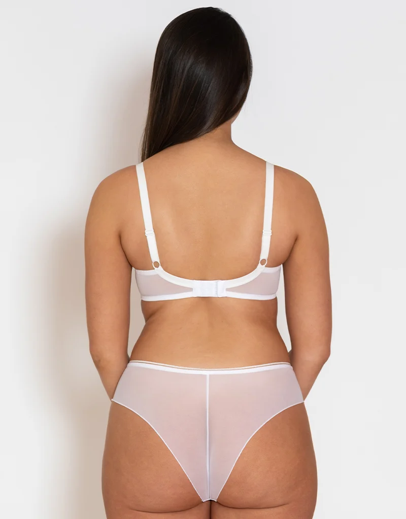 Curvy Kate Lifestyle Plunge Bra White