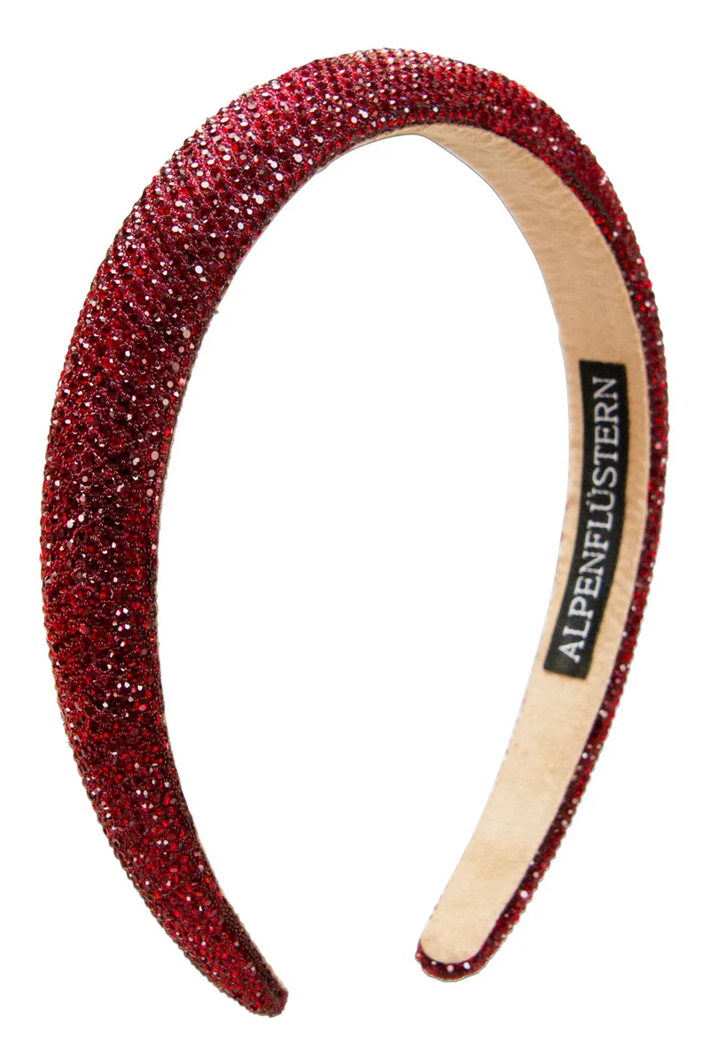 Haarreif - ADV149-000 - Glitzer- breit - verschiedene Farben - Alpenflüstern