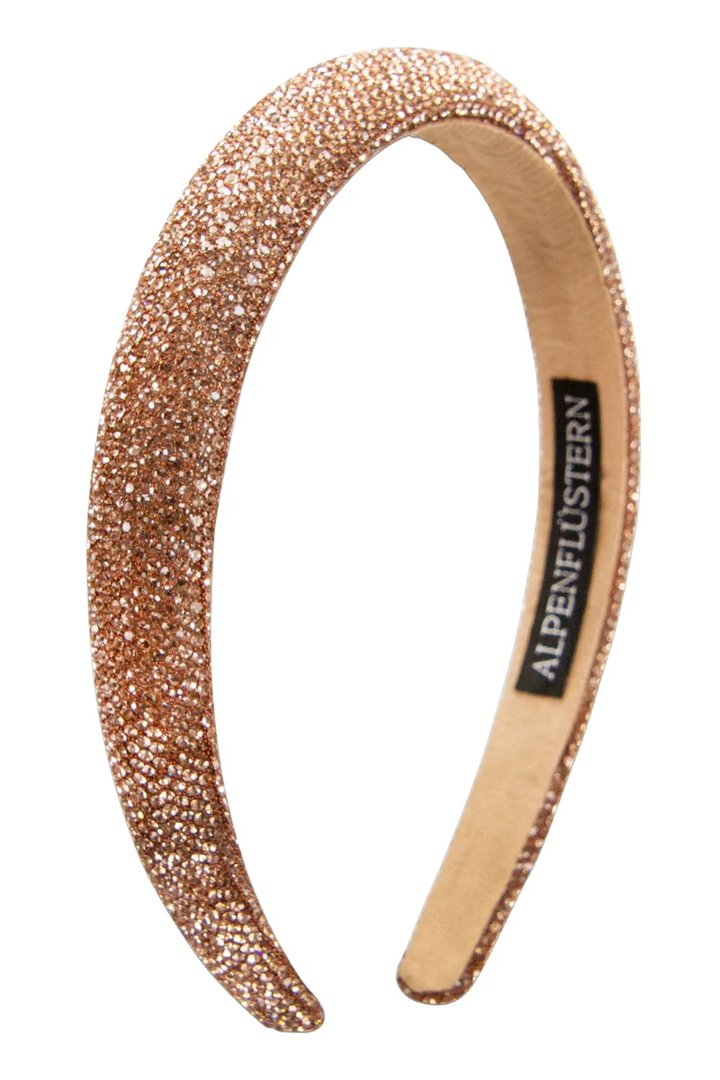 Haarreif - ADV149-000 - Glitzer- breit - verschiedene Farben - Alpenflüstern