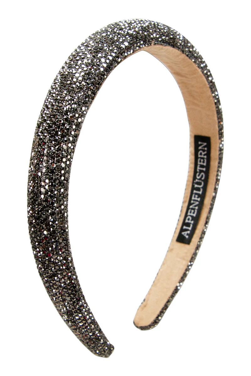 Haarreif - ADV149-000 - Glitzer- breit - verschiedene Farben - Alpenflüstern