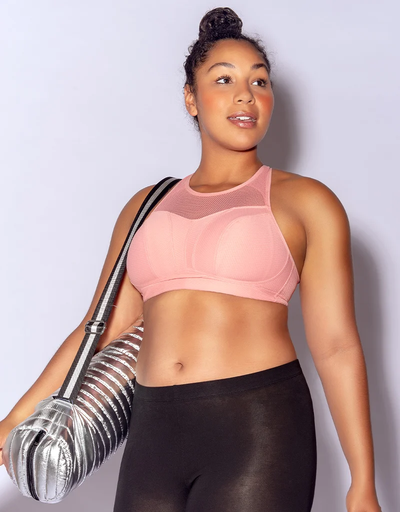 Parfait Active Wireless Sports Bra Pink Blush