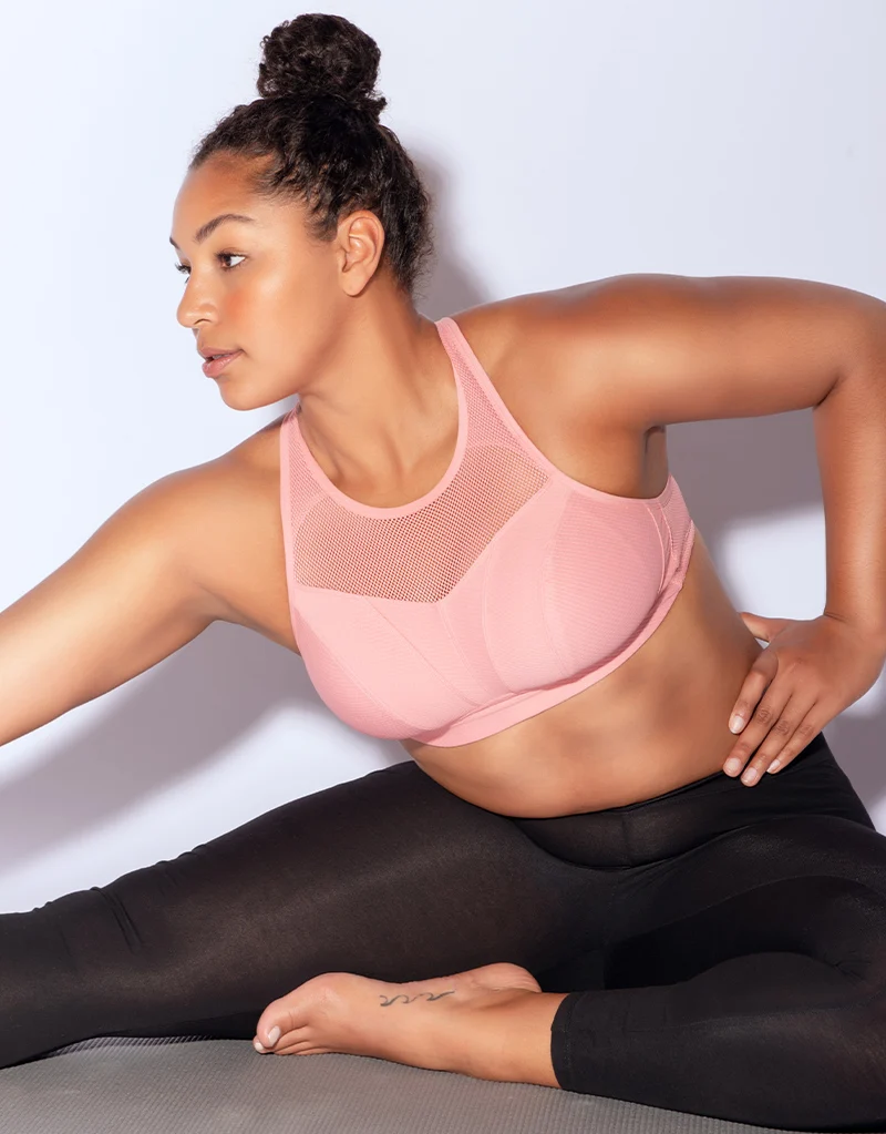 Parfait Active Wireless Sports Bra Pink Blush