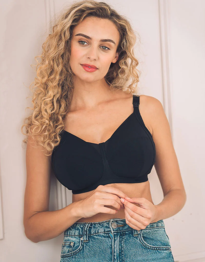 Royce Cara Nursing Bra Black
