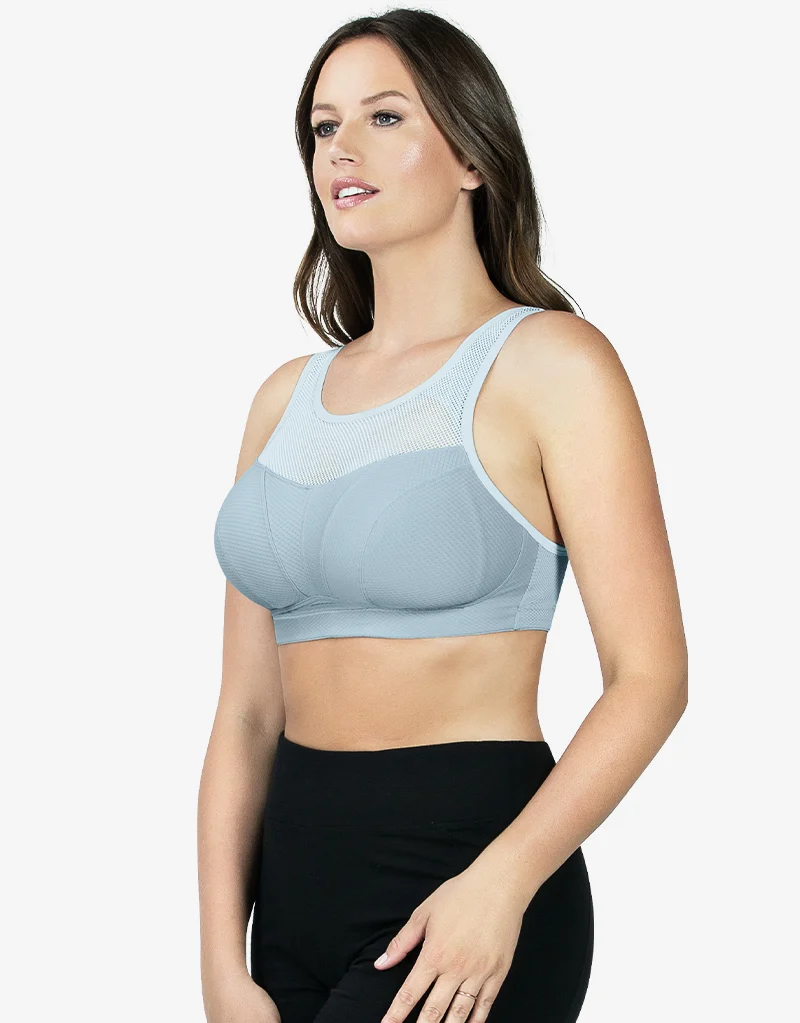 Parfait Active Wireless Sports Bra Granite Blue