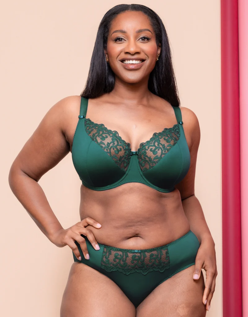 Flirtelle Swirl Brief Emerald