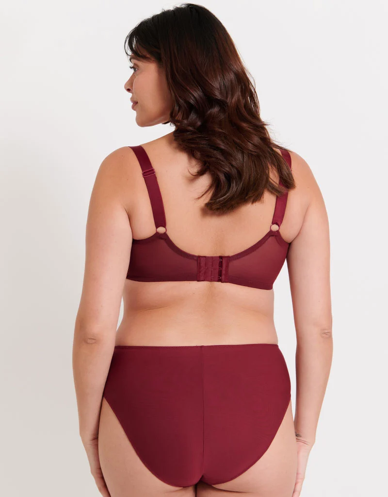 Flirtelle Emilie Deco Classic Brief Oxblood